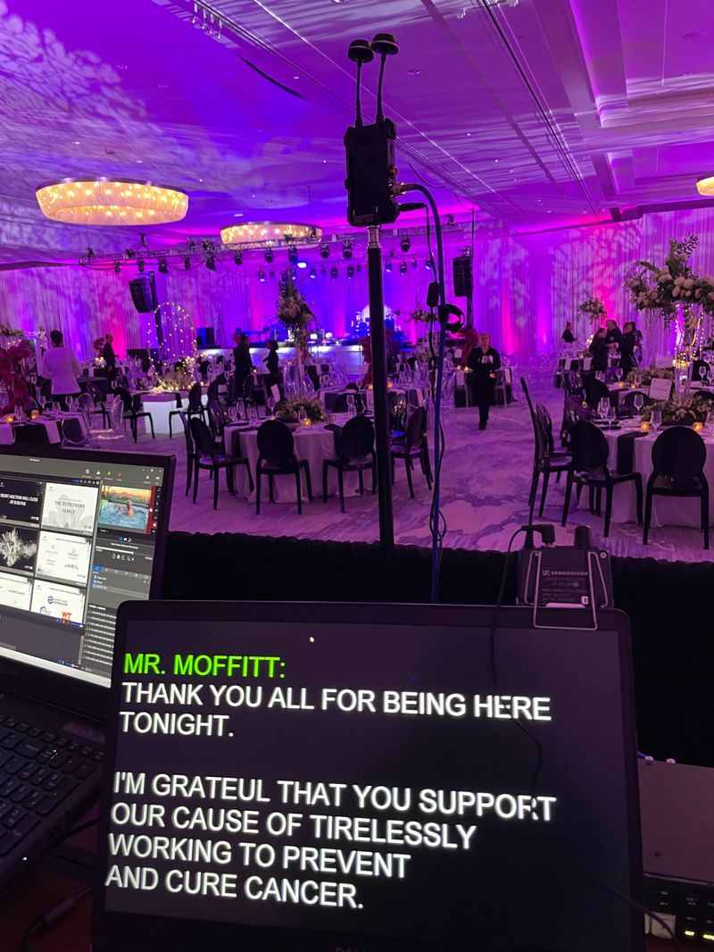 Sports teleprompter